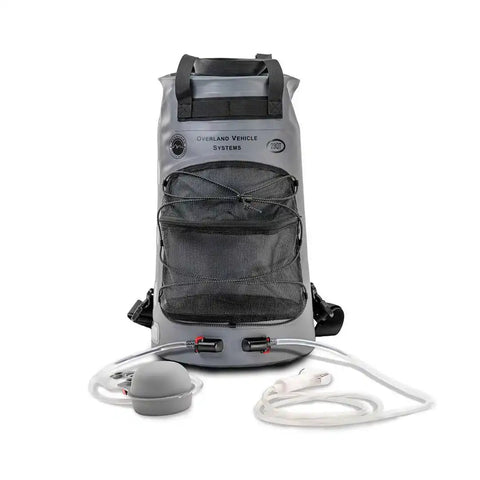 OVERLAND VCL 40300031 PORTABLE CAMP SHOWER 23 QT FOOT PU