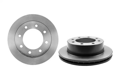 Brembo 09881181C02 Brake Rotor Vented One Piece Design