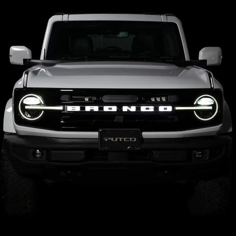PUTCO 92852 BRONCO LED EMBLEM - WITH CAMERA