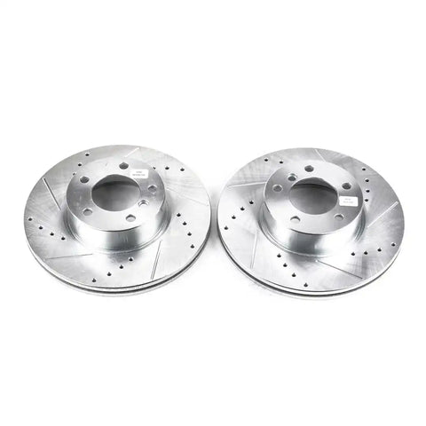 POWERSTOP EBR858XPR DRILLED/SLOTTED ROTOR PAI