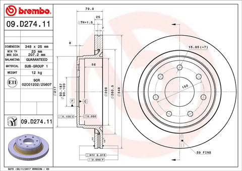 DISC BRAKE ROTOR
