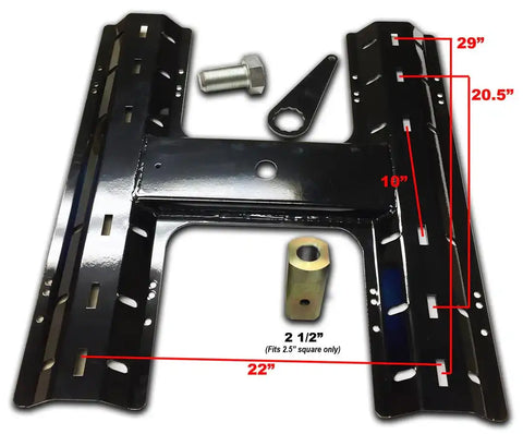 5TH WHL BASE PLT FOR B&W HITCH