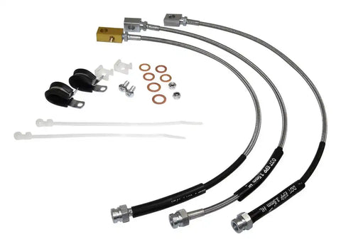 CROWN AUTO RT31016 STAINLESS STEEL BRAKE HOS