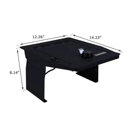BLACK HORSE ASFF06 BLK CENTER CONSOLE SAFE
