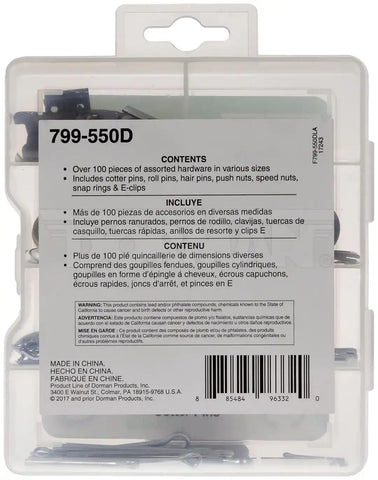 DORMAN 799-550D PRO PACK MAINTENANCE