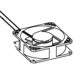 NORCOLD 637154 UPPER FAN KIT