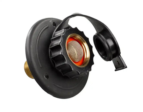 CITY WATER FLANGE  BLACK  FPT