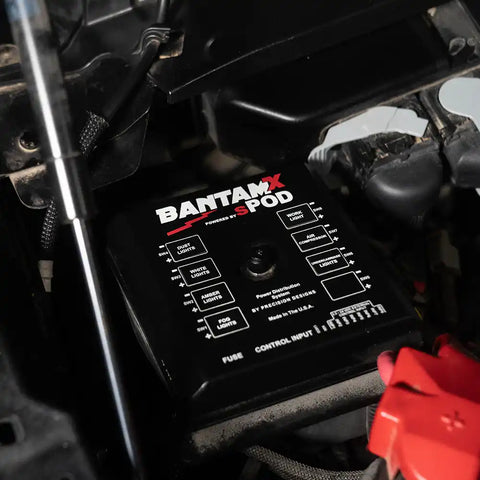 Baja Design 87-0087 Switch Panel BantamX With 8 Lighted Rocker Switches With A Pil