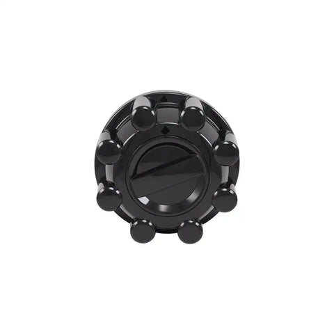Coast To C10098RBK Fits Into OEM Wheel Painted Gloss Black ABS Plastic Set Of 2