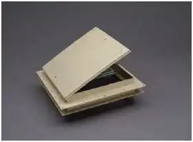 9' MINI VENT- COL WHITE
