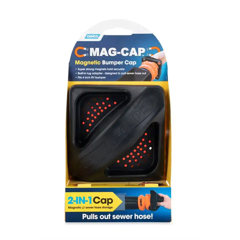 Camco 40311 Sewer Hose Storage Carrier Cap Use With Metal 4 Inch Square Sewer Hose B
