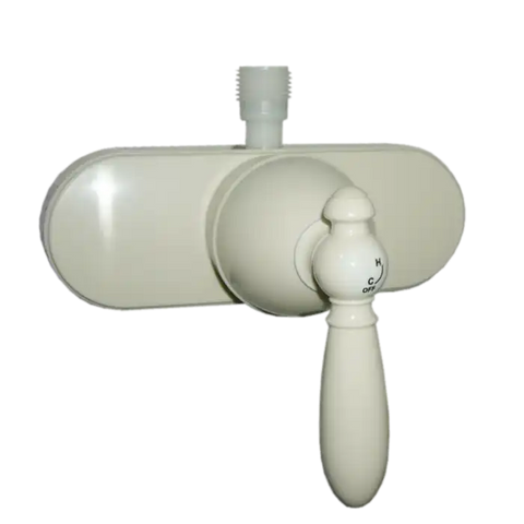 4'SNGL LEVER SHWR VLV BISCUIT FIN