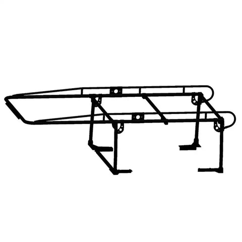 Paramount Automotive 19601 - Full Size Truck Camper Shell Contractors Rack Black