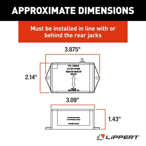 AUTO LEVEL REMOTE REAR SENSOR