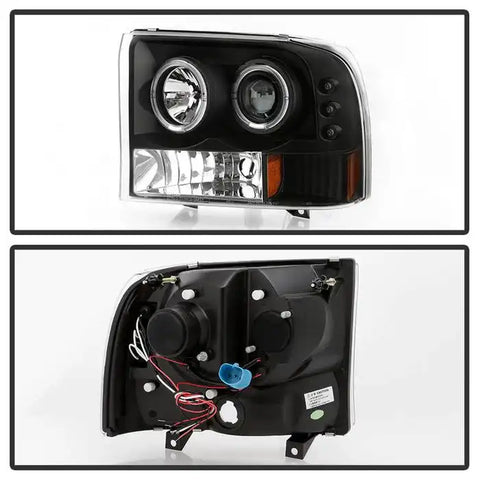 Spyder Automotive 5010339 Headlight Assembly Version 2 Halogen Bulb Projector Beam