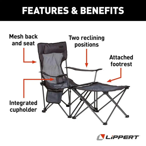 LIPPERT CAMPFIRE 2 POSITION PADDED