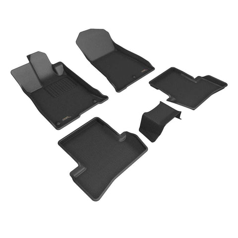 3D MAXpider L1AC01901509 - KAGU Floor Mat Black 5 pc. 2 Front Row 3 2nd