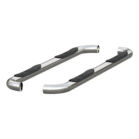 ARIES 205040-2 - 3 Round Polished Stainless Side Bars, Select Dodge, Ram 1500, 2500, 3500 Quad Cab (Short Crew)