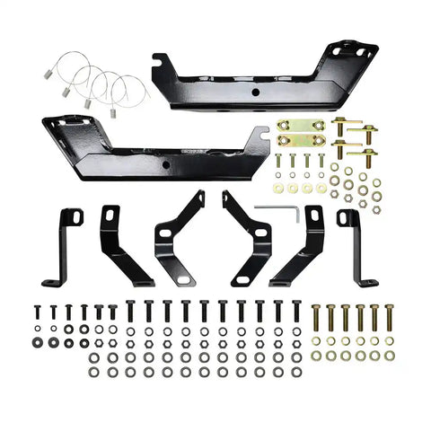 Westin 57-93985A - HDX Winch Mount Grille Guard Kit Component Black For PN[57-93985]