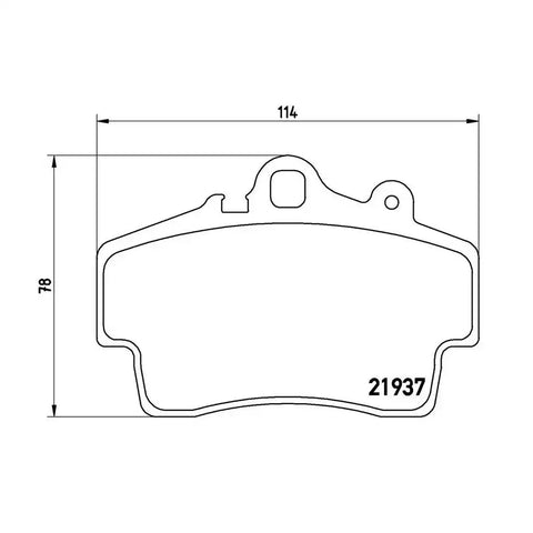 DISC BRAKE PAD SET