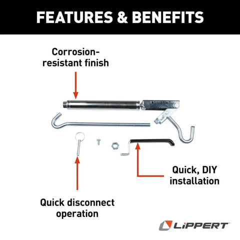 LIPPERT COMP 182897 QUIK-LOAD FRT TRNBKLE-FM-