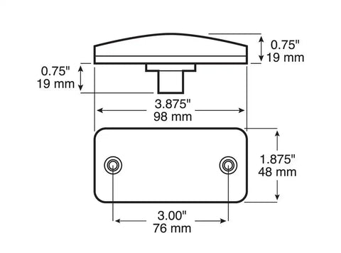 CLEARANCE LIGHT AMBER