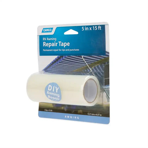 Camco 42623 Multi Purpose Tape RV Awnings/ Boat Sails/ Canvas/ Tents and more Roll