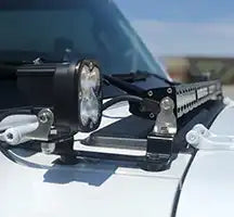 Baja Designs 447007 - Cowl/Dual A-Pillar Light Mount Kit