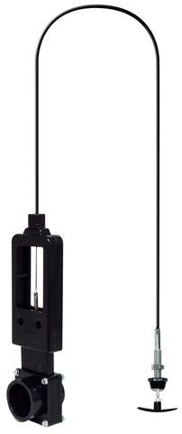 1 1/2 ' CABLE VALVE W/ 96' CABLE