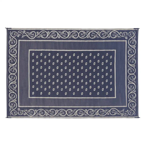 MAT  VINEYARD 9X12 BLUE
