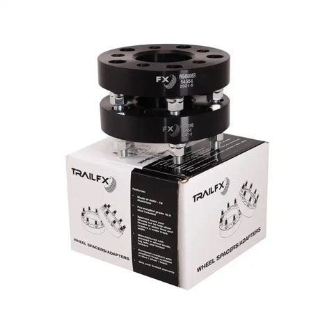 TRAILFX W545006B HUB CENT WHL ADP BLK 5X4.5-5X5