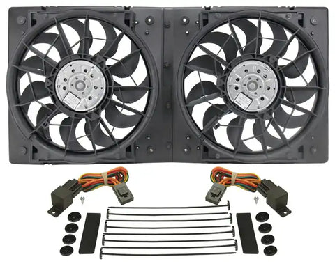 DERALE 16928 HO RAD 2 FAN ASSEMBLY