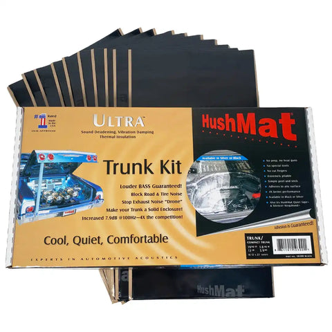 HUSHMAT 10300 TRUNK KT SOUND DEADENING MATERIAL (