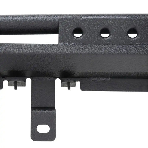 Smittybilt 76638 - SRC Classic Rock Rails (Oem Style) W/ Step- Black Textured