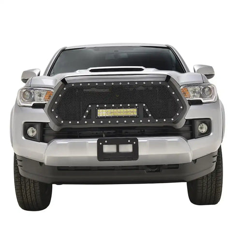 BLK EVOMESH PCKGD GRILL W/ LED