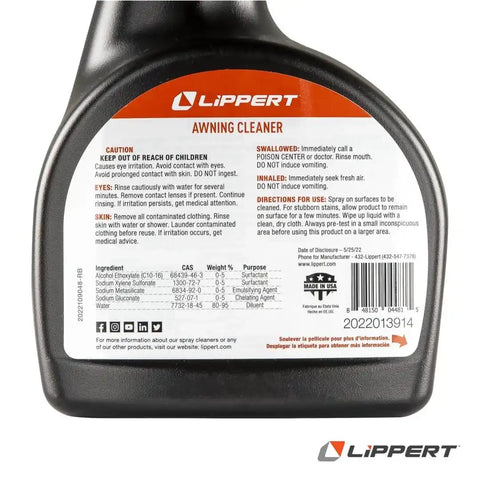 LIPPERT AWNING CLEANER SPRAY