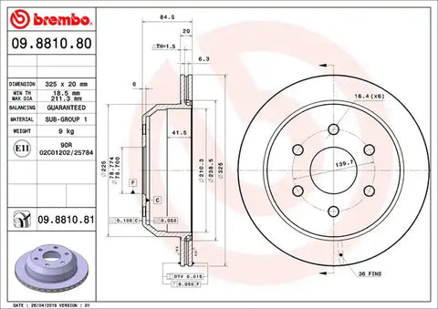 DISC BRAKE ROTOR