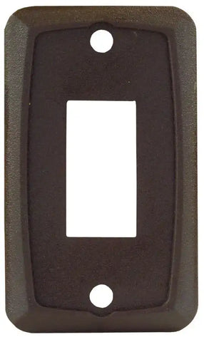 JR PRODUCTS 12865 SGL FACE PLATE BR