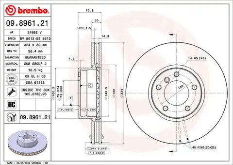 DISC BRAKE ROTOR