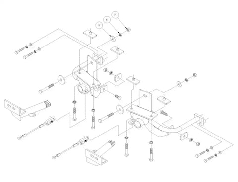 ROADMASTER EZ BRACKET KIT