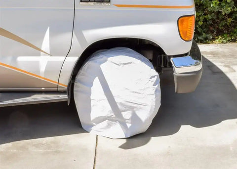 VALTERRA LLC A10-1200 RV WHEEL COVER 2 WHITE 24 -26