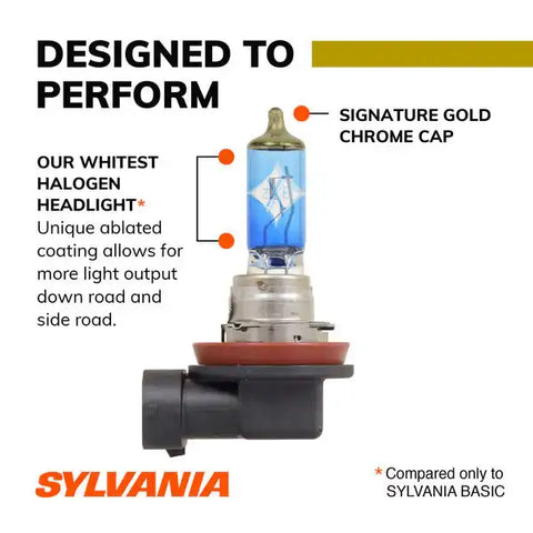 SYLVANIA H11SZG.PB2 2/SKU