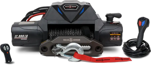 ROAD ARMOR RA10801046 ELECTRIC WINCH; W/SYNTHETIC ROPE; 1