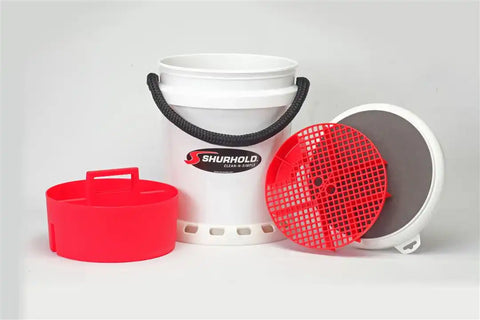 SHURHOLD IND 2463 5 GALLON WHITE BUCKET KIT + BASE