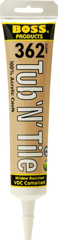 ACCUMETRIC 142256 SIL. ACRYLIC LATEX TUB 'N' TILE CLE