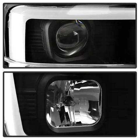 Spyder Automotive 5084477 Headlight Assembly Version 2 Halogen Bulb Projector Beam