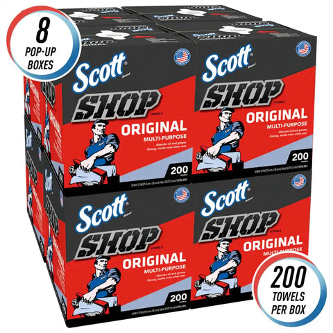 SCOTT SHOP TOWEL BOX