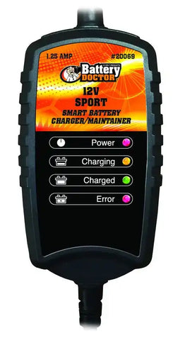 BATTERY DOC  12V 1.25 AMP SPORT
