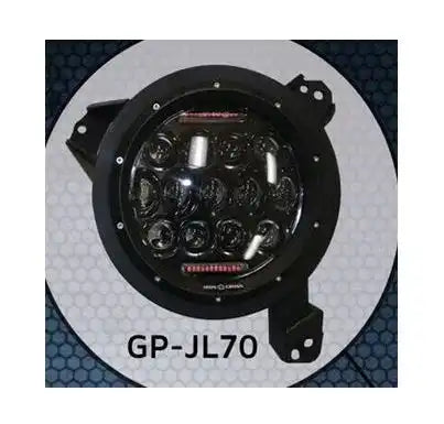 LED HEADLIGHT JEEP JL BLACK 18-19