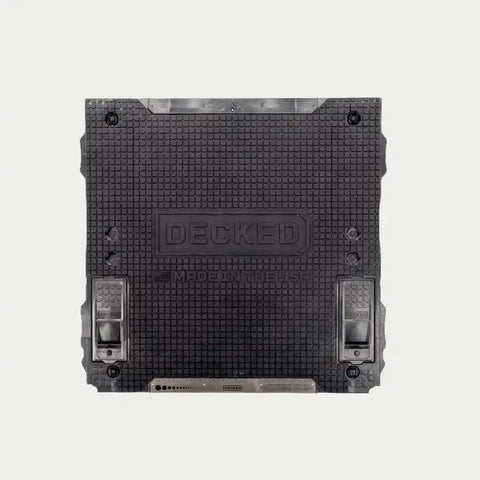 Decked A0078-BMYS-BLK Tool Box Mat 57 To 74-1/2 Inch Length x 53.7 To 63-1/2 Inch Wi